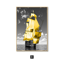 Load image into Gallery viewer, Sail Wall Art Canvas