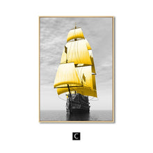 Load image into Gallery viewer, Sail Wall Art Canvas
