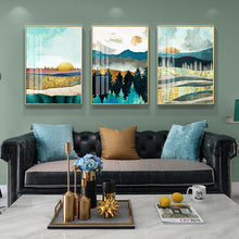 Load image into Gallery viewer, Sunset and Sunrise Wall Art Canvas