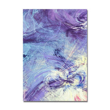 Load image into Gallery viewer, Purple Modern Wall Art Canvas