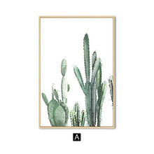 Load image into Gallery viewer, Green Leaf Wall Art Canvas