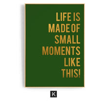 Load image into Gallery viewer, Green Leaf Wall Art Canvas