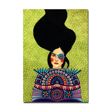 Load image into Gallery viewer, Modern Girl Wall Art Canvas