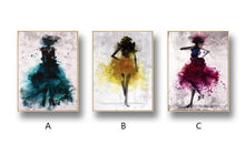 Load image into Gallery viewer, Modern Girl Wall Art Canvas