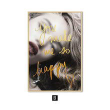 Load image into Gallery viewer, Nostalgia Girl Wall Art Canvas