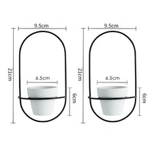 Load image into Gallery viewer, Iron Stands Ceramic Pot