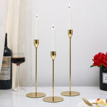 Load image into Gallery viewer, Luxury Gold Iron Candlestick