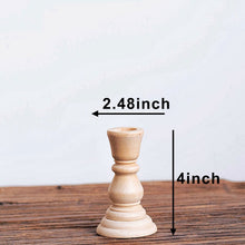 Load image into Gallery viewer, Retro Wooden Candlestick