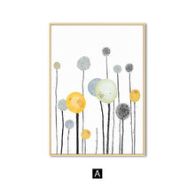 Load image into Gallery viewer, Modern Flowers Wall Art Canvas
