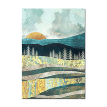 Load image into Gallery viewer, Sunset and Sunrise Wall Art Canvas
