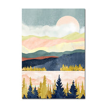 Load image into Gallery viewer, Sunset and Sunrise Wall Art Canvas
