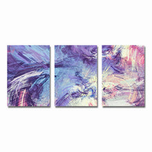 Load image into Gallery viewer, Purple Modern Wall Art Canvas
