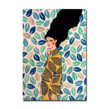 Load image into Gallery viewer, Modern Girl Wall Art Canvas
