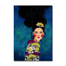 Load image into Gallery viewer, Modern Girl Wall Art Canvas
