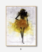 Load image into Gallery viewer, Modern Girl Wall Art Canvas

