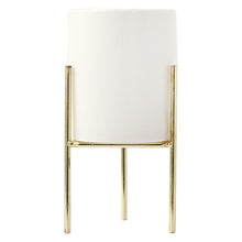 Load image into Gallery viewer, Black Iron,White Pot
