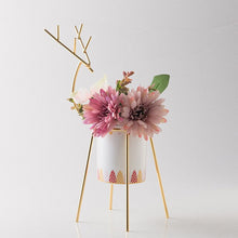 Load image into Gallery viewer, Gold Deer Pot
