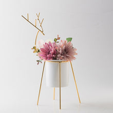 Load image into Gallery viewer, Gold Deer Pot
