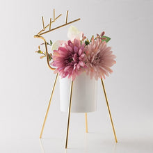 Load image into Gallery viewer, Gold Deer Pot
