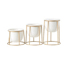 Load image into Gallery viewer, 3 Set Ceramic Pot
