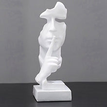 Load image into Gallery viewer, Silence Black and White Sculpture

