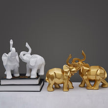 Load image into Gallery viewer, 2 Set Elephent Sculpture
