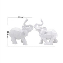 Load image into Gallery viewer, 2 Set Elephent Sculpture
