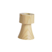 Load image into Gallery viewer, Wooden Candlestick
