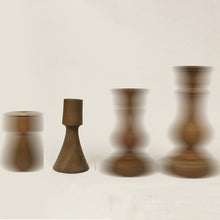 Load image into Gallery viewer, Wooden Candlestick
