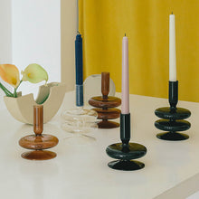 Load image into Gallery viewer, Glass Candlestick
